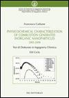 Physicochemical characterization of combustion generated inorganic nanoparticles